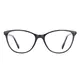 Oval Gray Eyeglasses