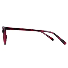 Oval Brown Eyeglasses