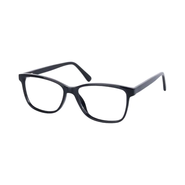 Square Black Eyeglasses