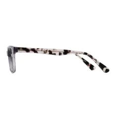 Rectangle Gray Eyeglasses