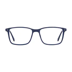 Rectangle Blue Eyeglasses