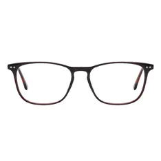 Rectangle Brown Eyeglasses