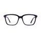 Square Purple Eyeglasses