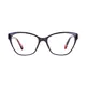 Square Purple Eyeglasses