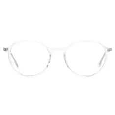 Oval Clear Eyeglasses