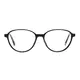 Oval Black Eyeglasses