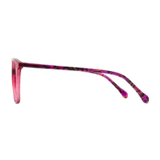 Square Red Eyeglasses
