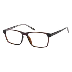 Rectangle Brown Eyeglasses