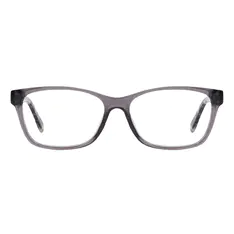 Rectangle Gray Eyeglasses
