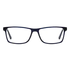 Rectangle Blue Eyeglasses