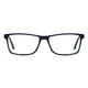 Rectangle Blue Eyeglasses