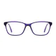Square Purple Eyeglasses