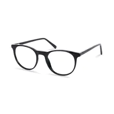 Round Black Eyeglasses