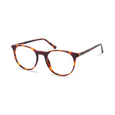 Round Tortoiseshell Eyeglasses