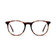 Round Tortoiseshell Eyeglasses