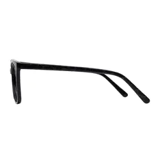 Square Black Eyeglasses
