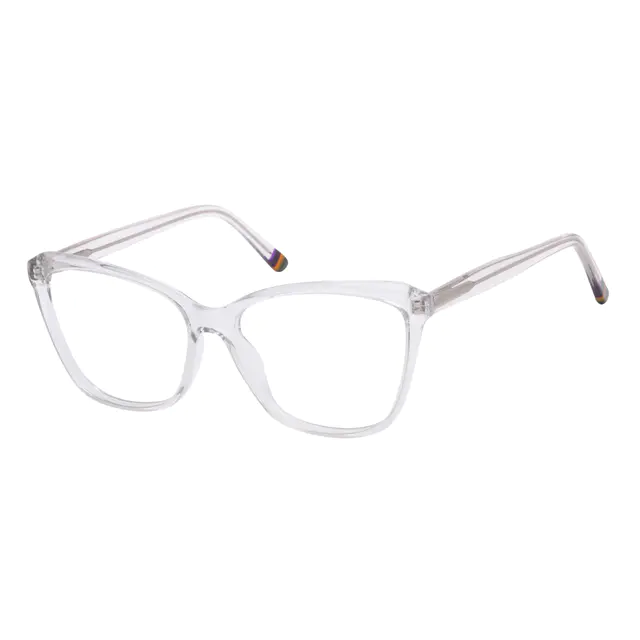 Rectangle Clear Eyeglasses