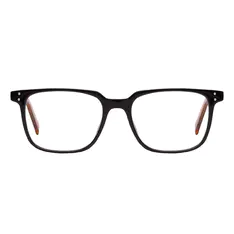 Square Black/Brown Eyeglasses