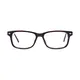 Rectangle Black Eyeglasses