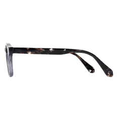 Square Gray Eyeglasses