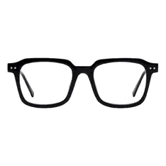 Square Black Eyeglasses