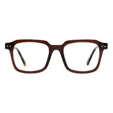 Square Brown Eyeglasses