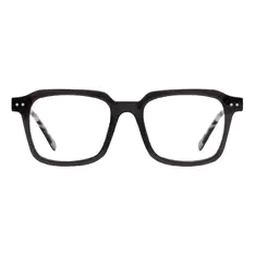 Square Matte Black Eyeglasses