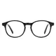 Oval Black Eyeglasses