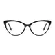 Cat-eye Black Eyeglasses