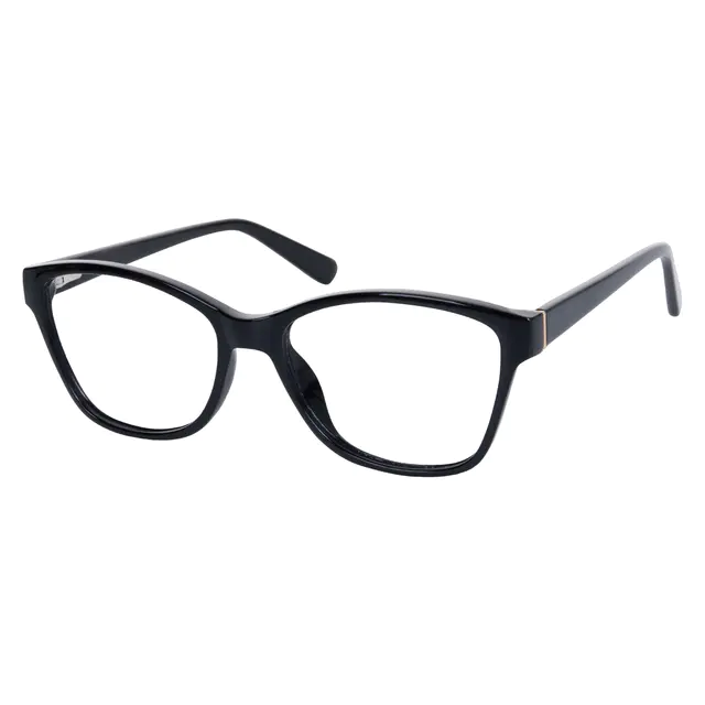 Cat-eye Black Eyeglasses