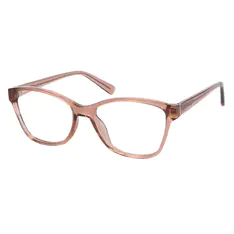 Cat-eye Transparent Amber Eyeglasses