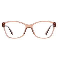 Cat-eye Transparent Amber Eyeglasses