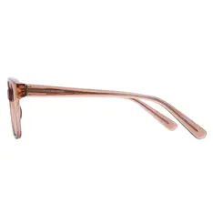 Cat-eye Transparent Amber Eyeglasses