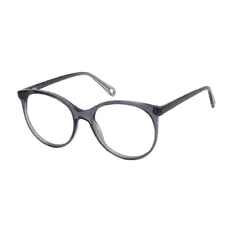 Round Gray Eyeglasses