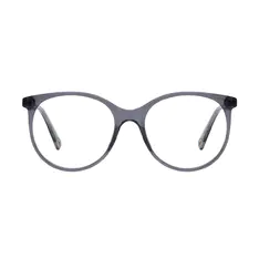 Round Gray Eyeglasses