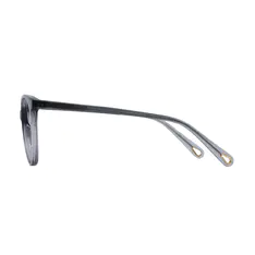 Round Gray Eyeglasses