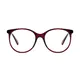 Round Red Eyeglasses