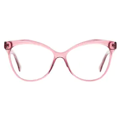 Cat-eye Transparent Pink Eyeglasses
