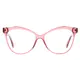 Cat-eye Transparent Pink Eyeglasses