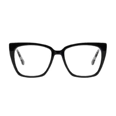 Square Black Eyeglasses