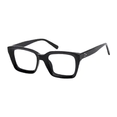 Rectangle Black Eyeglasses