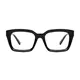 Rectangle Black Eyeglasses