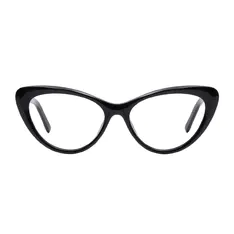 Cat-eye Black Eyeglasses