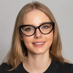 Cat-eye Black Eyeglasses