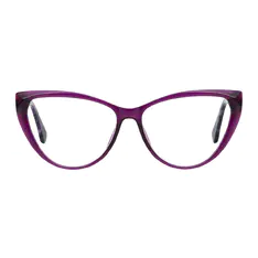 Cat-eye Purple Eyeglasses