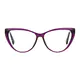 Cat-eye Purple Eyeglasses
