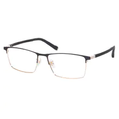 Rectangle Black/Gold Eyeglasses