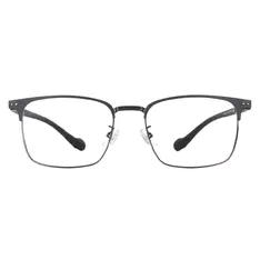 Rectangle Black/Gray Eyeglasses