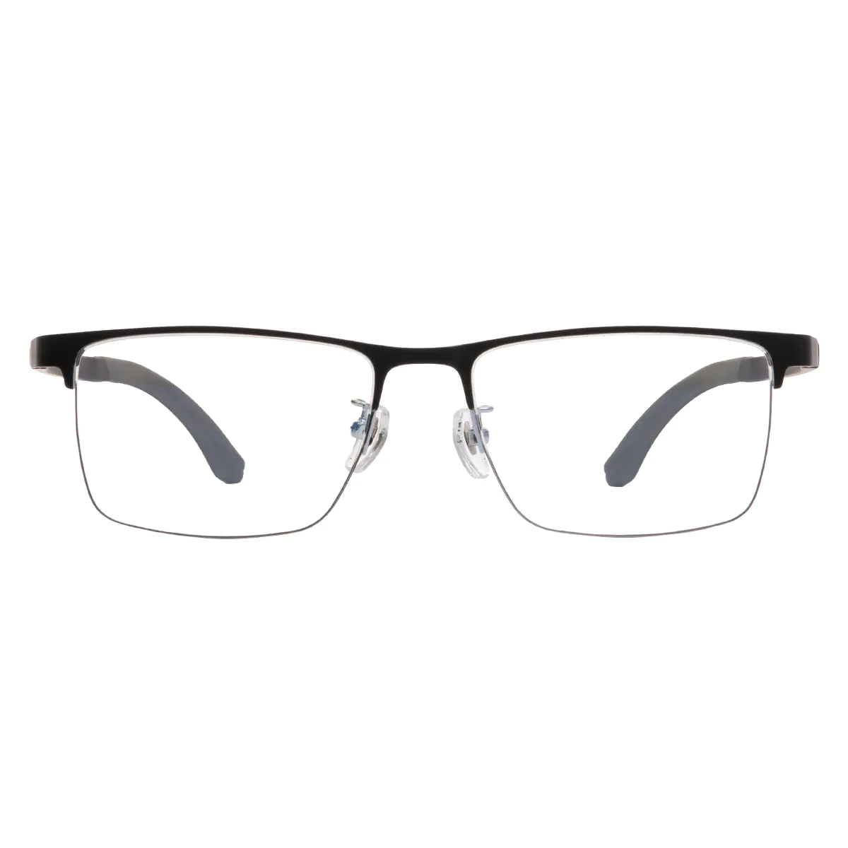 Rectangle Black/Gray Eyeglasses