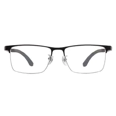 Rectangle Black/Gray Eyeglasses